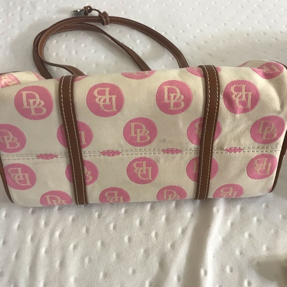 Rooney & Bourke Shoulder Bag Pink and White - Picture 5 of 5